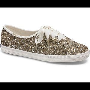 Kate spade X Keds gold